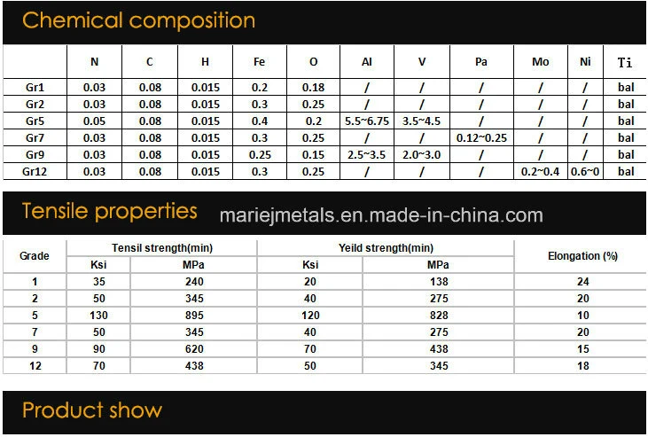 Gr5 Titanium Tube Titanium Alloy Cone Pipe Price