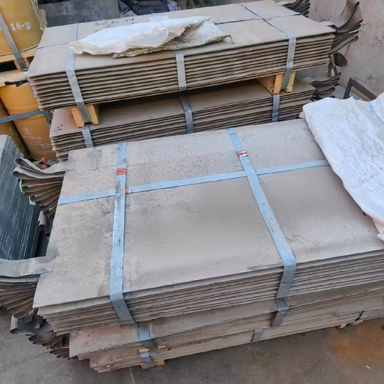 Лист электролитического никеля толщиной 2 см, никелевый катод для никелирования.